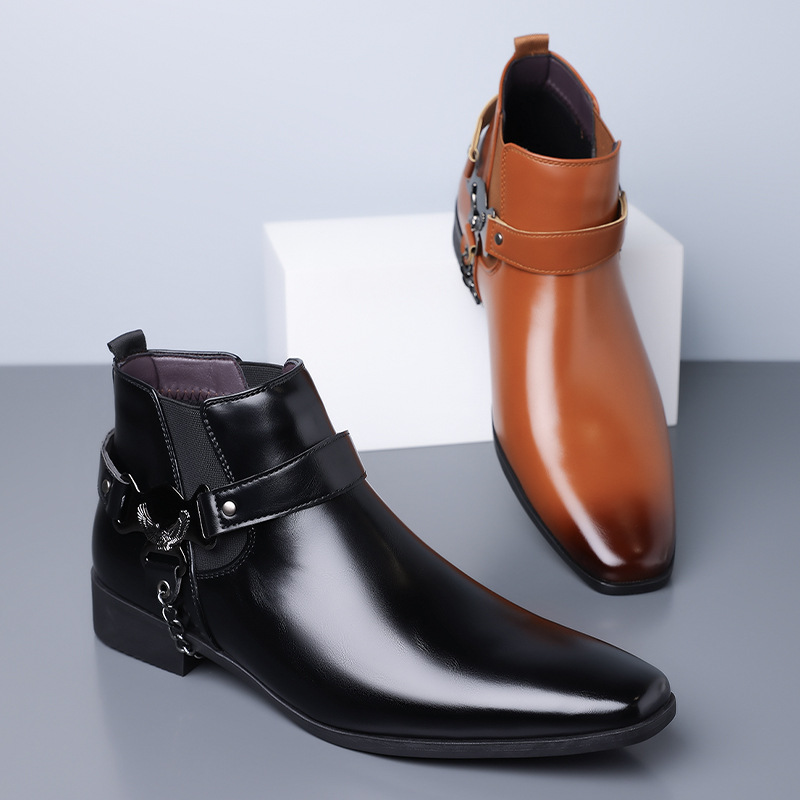Monterey Leather Ankle Boots