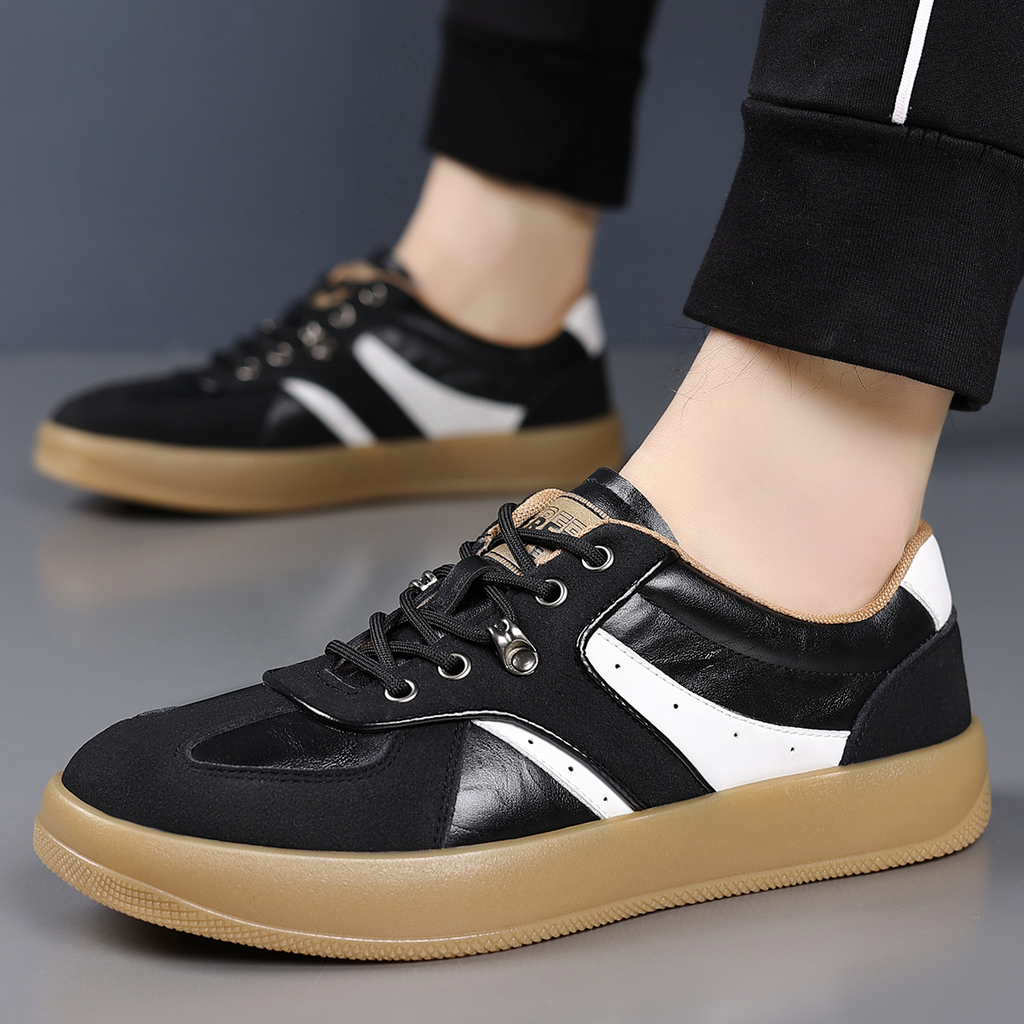 Premium Sable Leather Sneakers