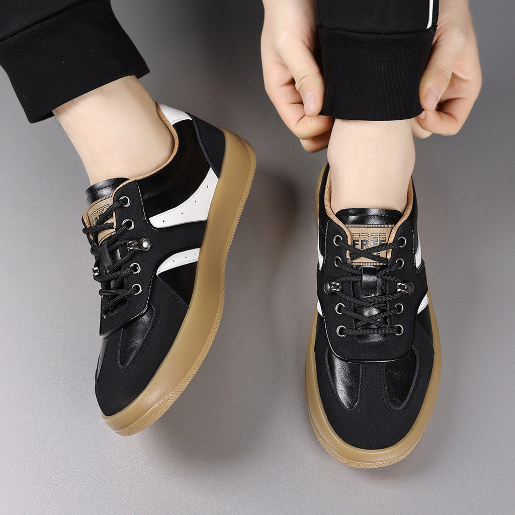 Premium Sable Leather Sneakers