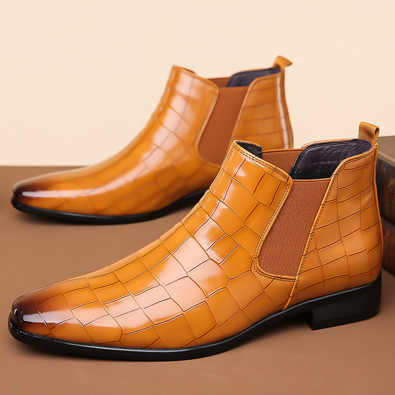 Torino Leather Ankle Boots