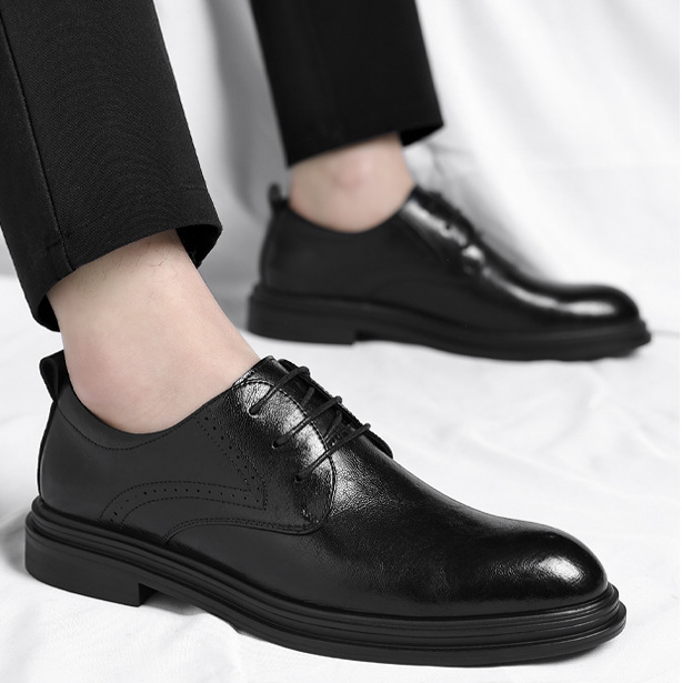 Romano Genuine Leather Oxford Dress Shoes