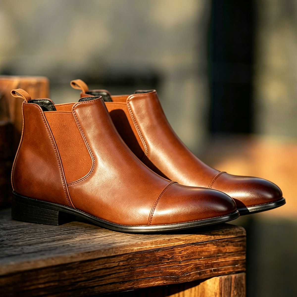 Verona Leather Ankle Boots