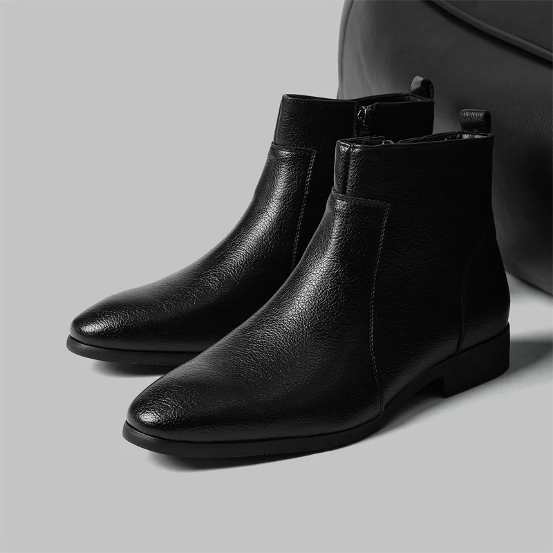 Ronaldo Premium Leather Chelsea Boots