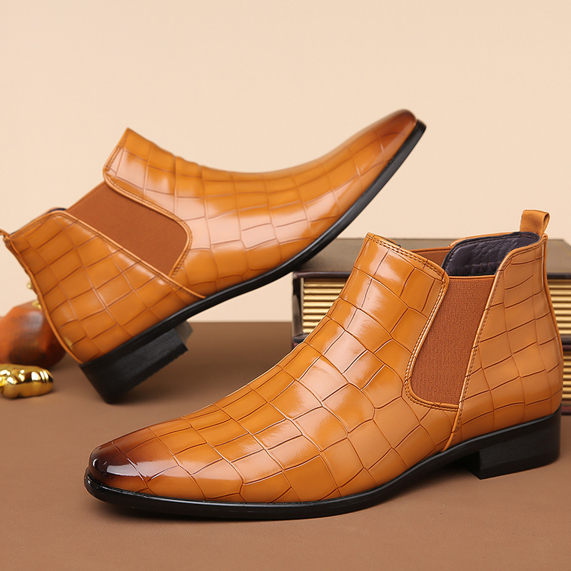 Torino Leather Ankle Boots