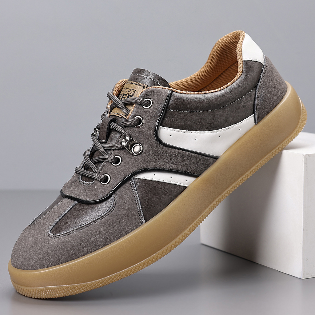 Premium Sable Leather Sneakers