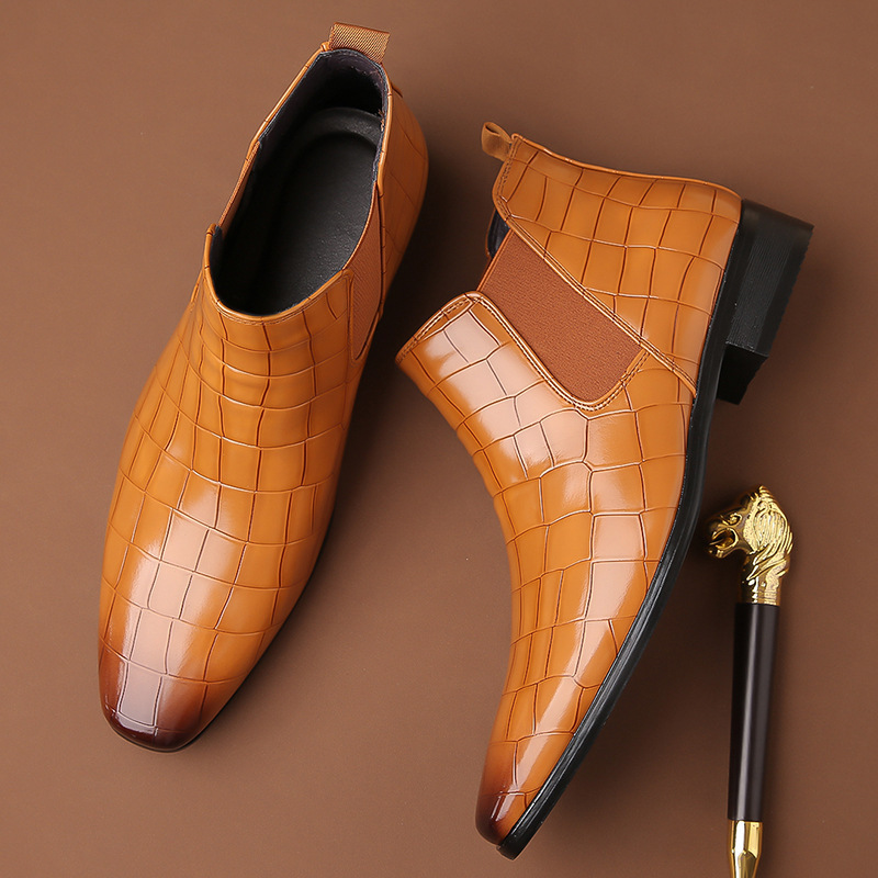 Torino Leather Ankle Boots