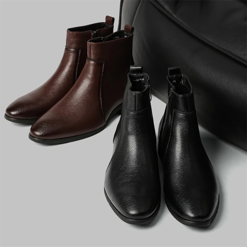 Ronaldo Premium Leather Chelsea Boots