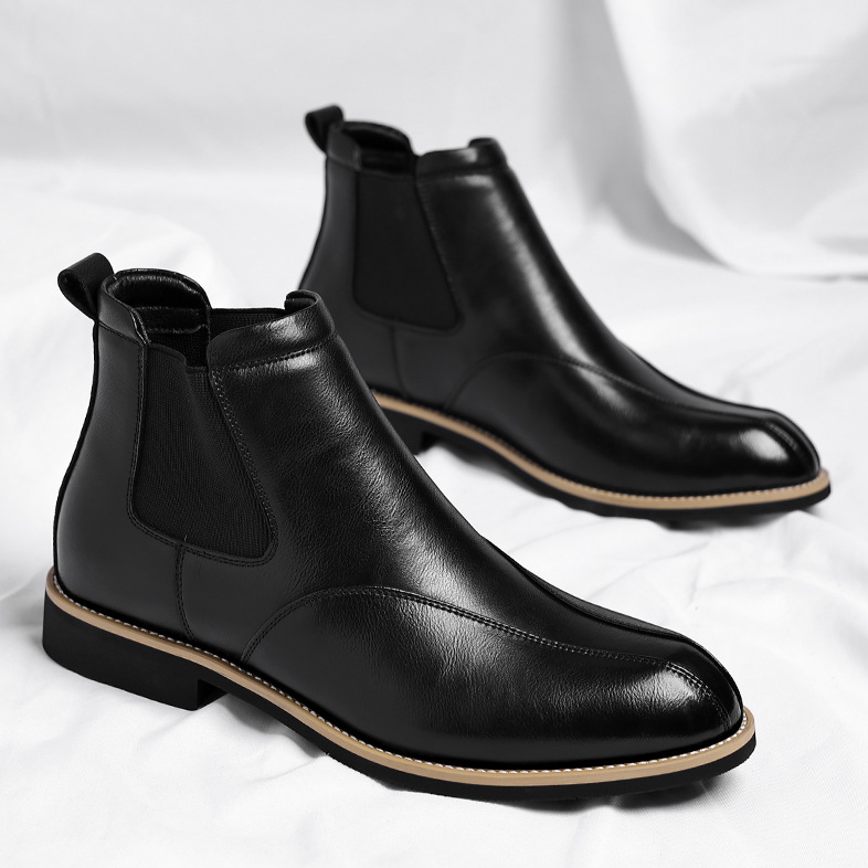 Marcello Leather Ankle Boots