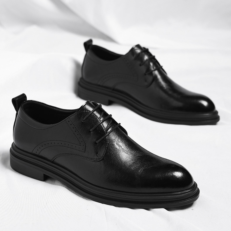 Romano Genuine Leather Oxford Dress Shoes