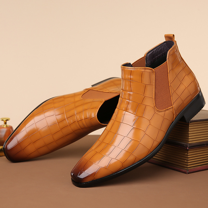 Torino Leather Ankle Boots