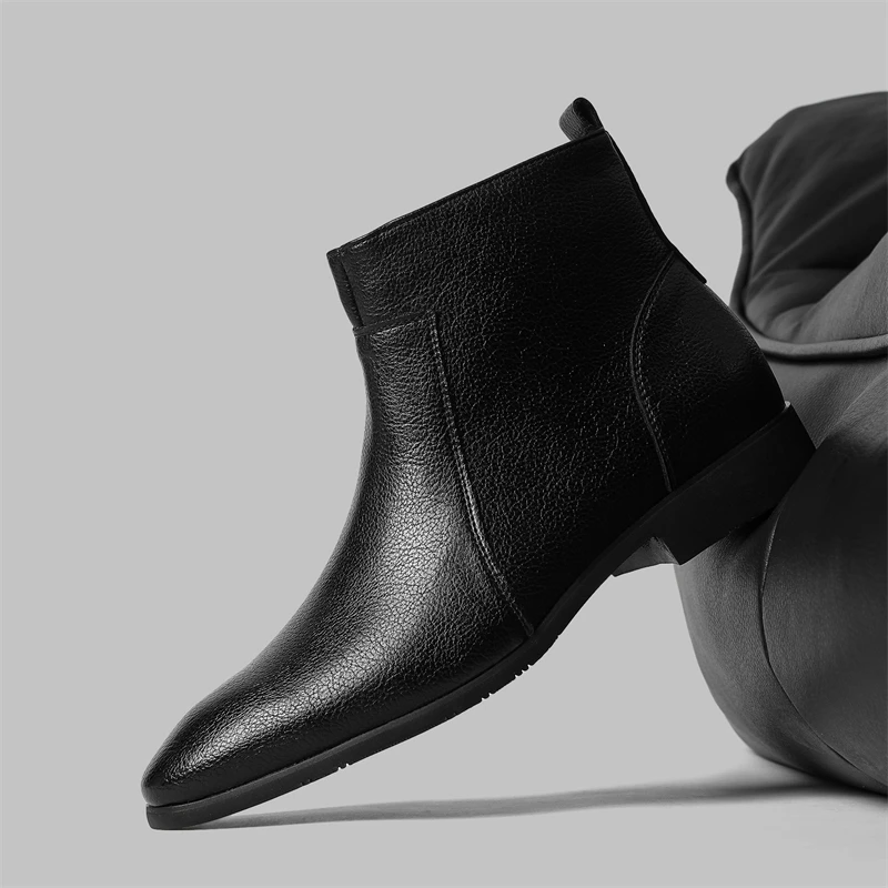 Ronaldo Premium Leather Chelsea Boots