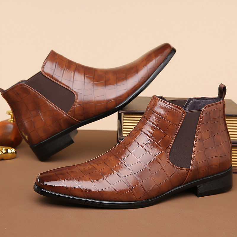 Torino Leather Ankle Boots