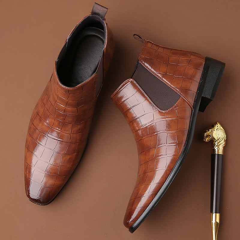 Torino Leather Ankle Boots