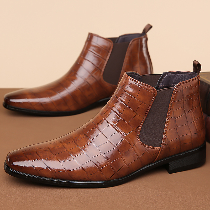 Torino Leather Ankle Boots
