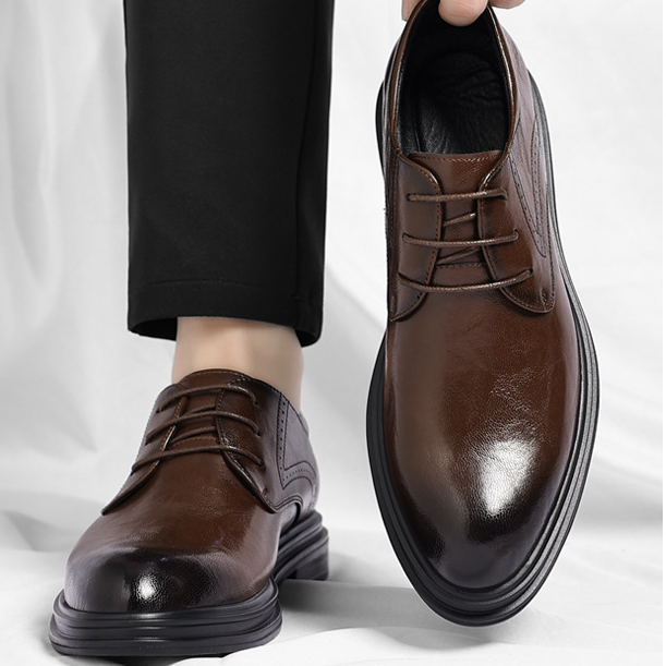 Romano Genuine Leather Oxford Dress Shoes