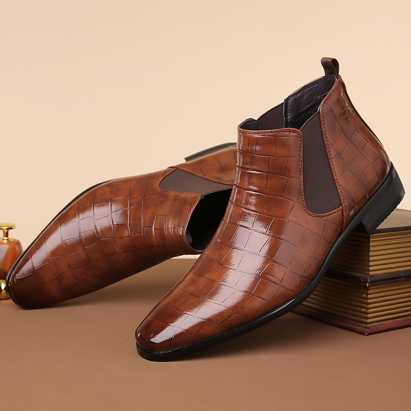 Torino Leather Ankle Boots