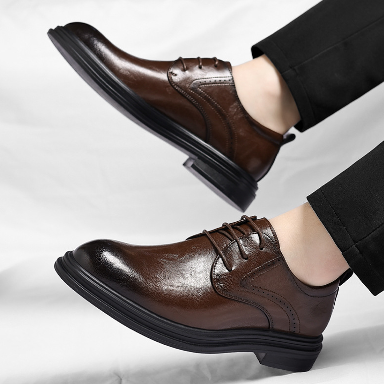 Romano Genuine Leather Oxford Dress Shoes