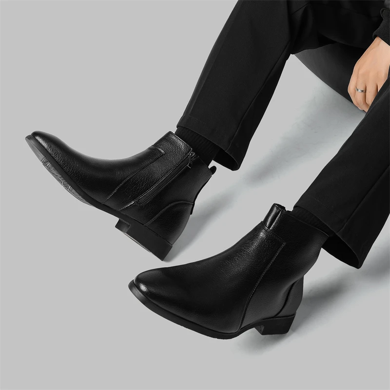 Ronaldo Premium Leather Chelsea Boots