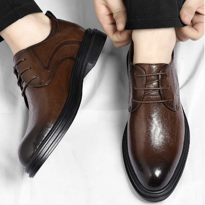 Romano Genuine Leather Oxford Dress Shoes