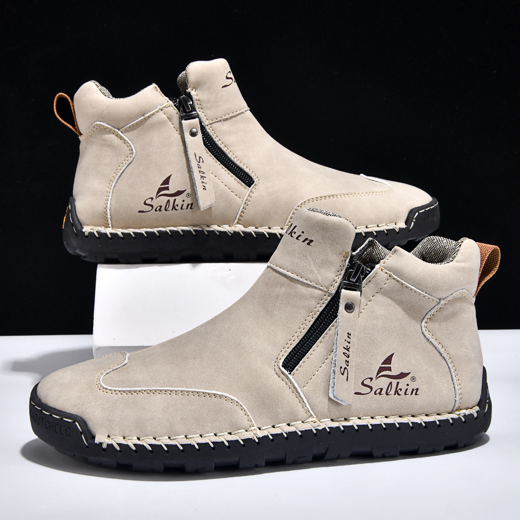 Adventure-Ready Leather Footwear