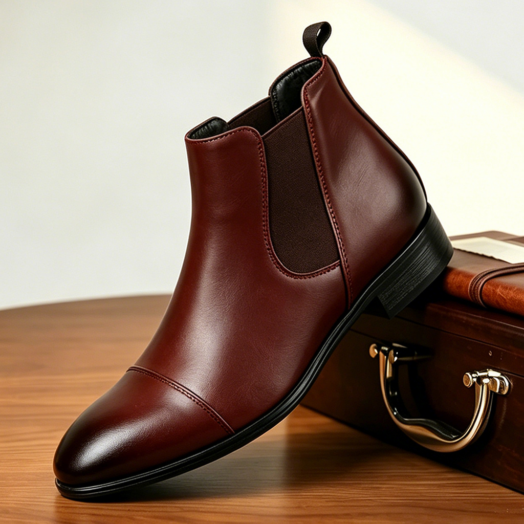 Verona Leather Ankle Boots