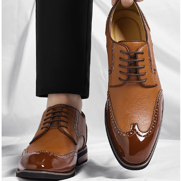 Mayfair Leather Brogue Formal Shoes