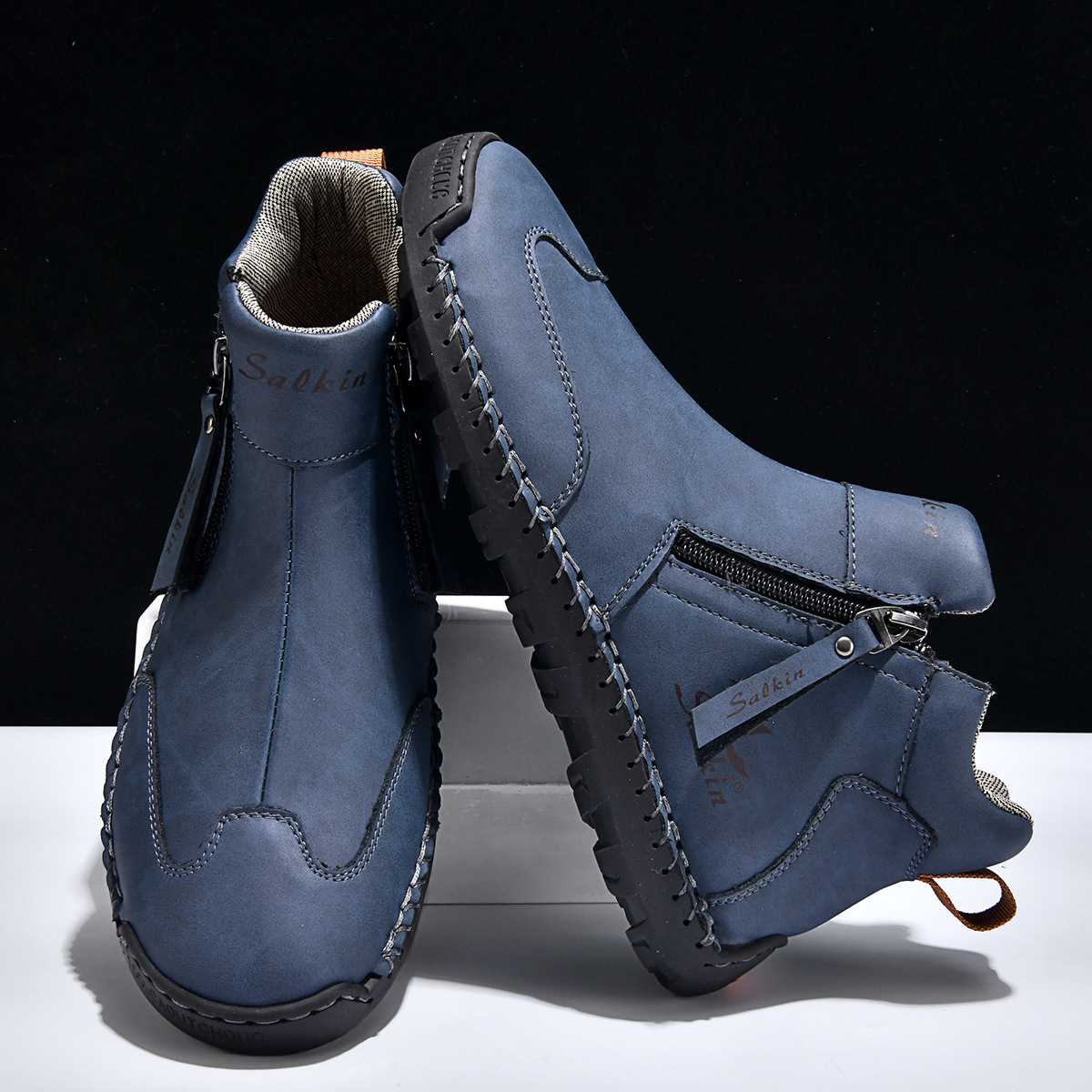 Adventure-Ready Leather Footwear