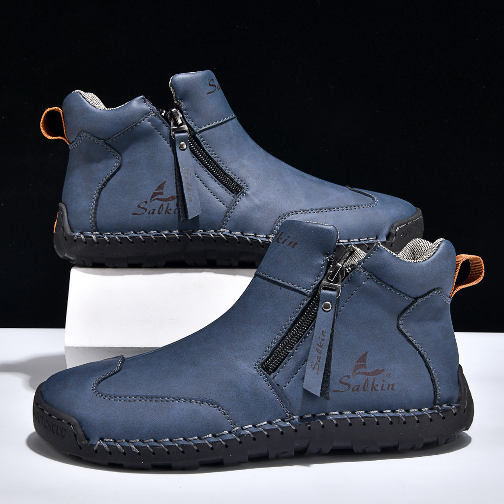 Adventure-Ready Leather Footwear