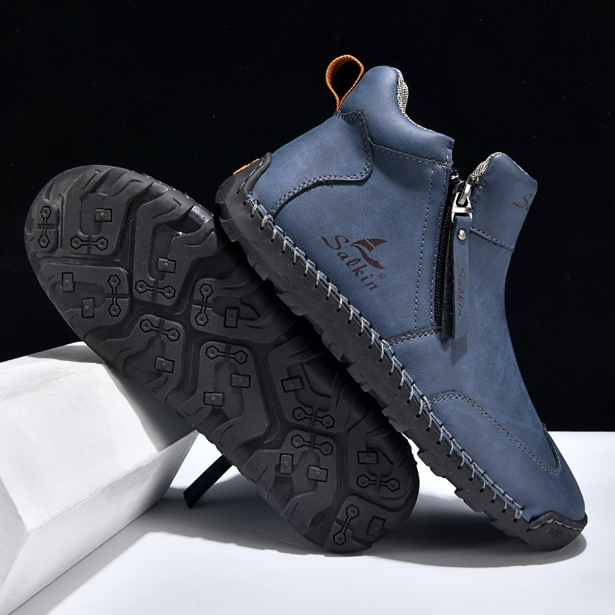 Adventure-Ready Leather Footwear