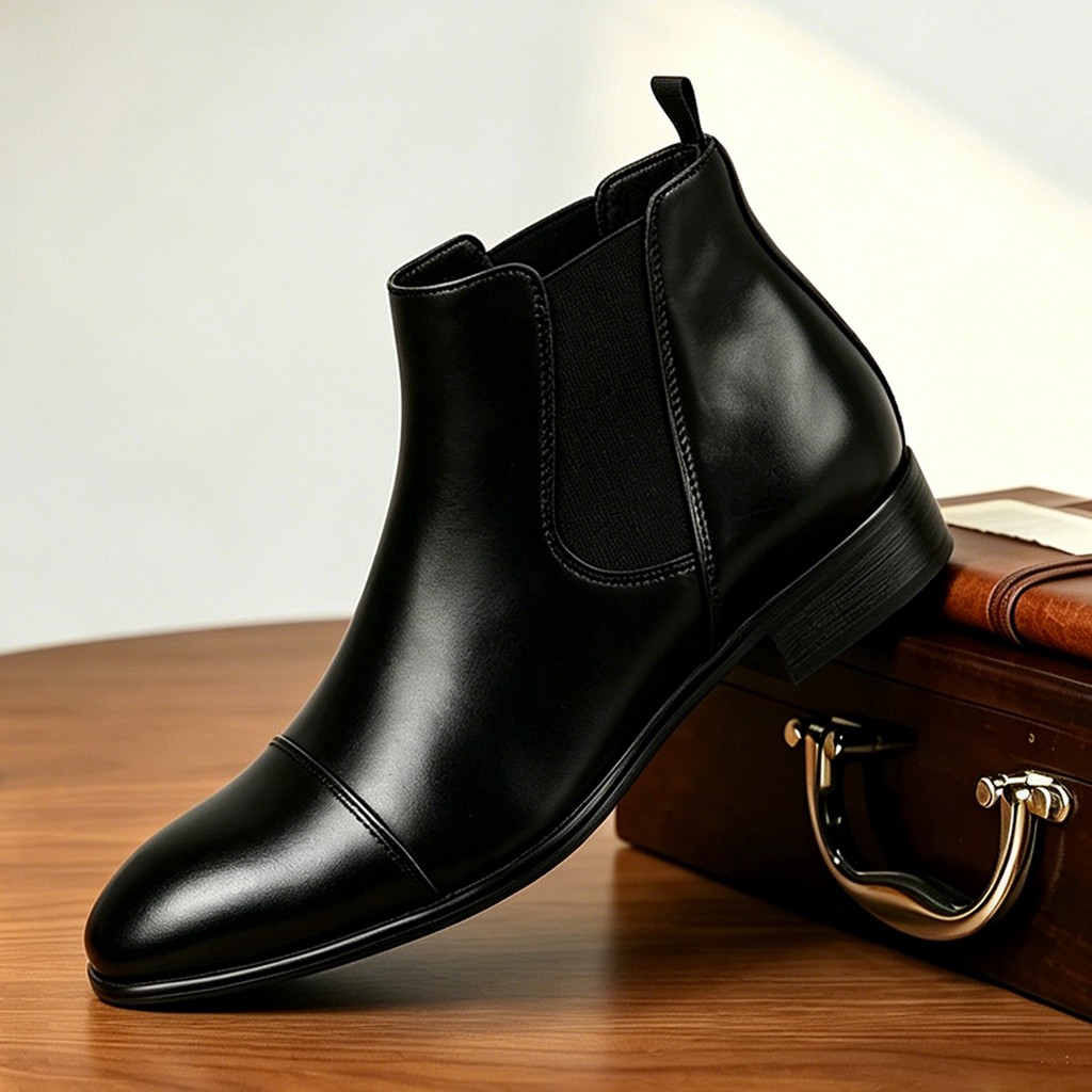 Verona Leather Ankle Boots
