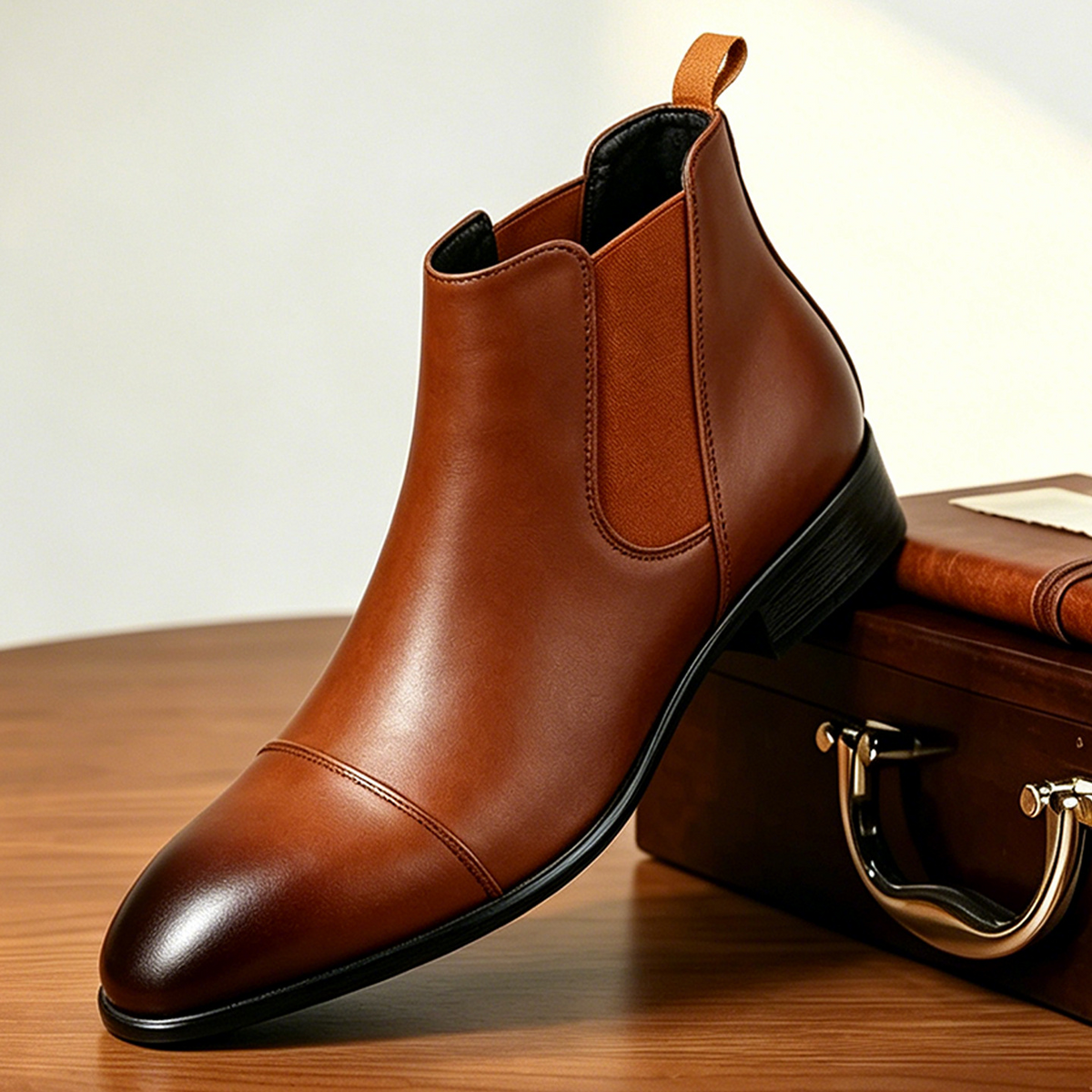 Verona Leather Ankle Boots