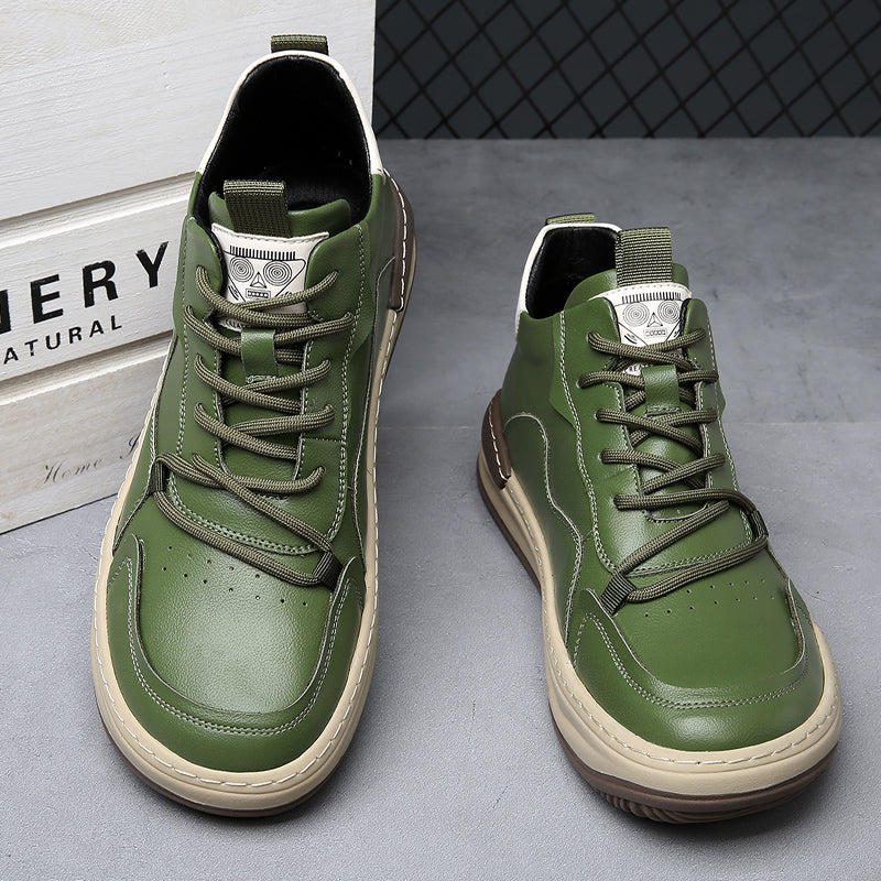 Authentic Italian Leather Sneakers by Ravello