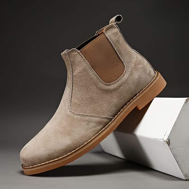Montaro Suede Chelsea Ankle Boots