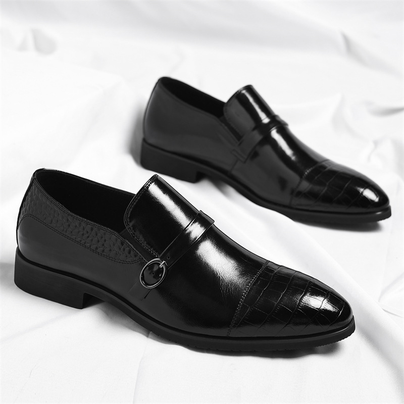 Valento Genuine Leather Slip-On Loafers