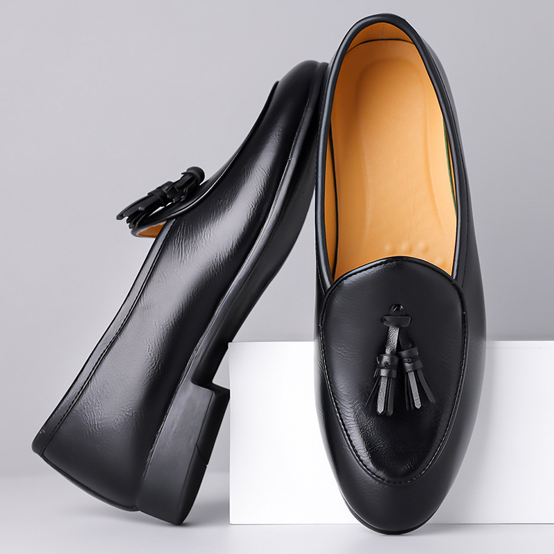 Vittorio Tassel Slip-On Loafers