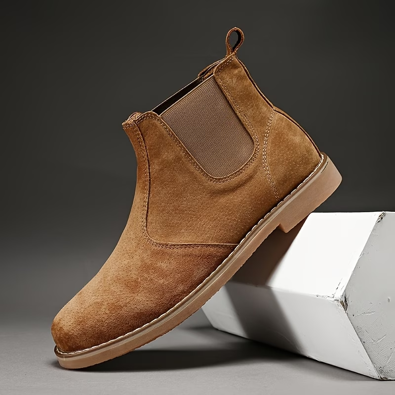 Montaro Suede Chelsea Ankle Boots