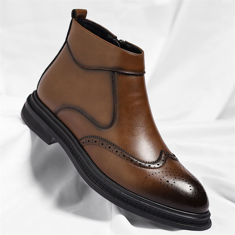 Cristiano Authentic Leather Boots