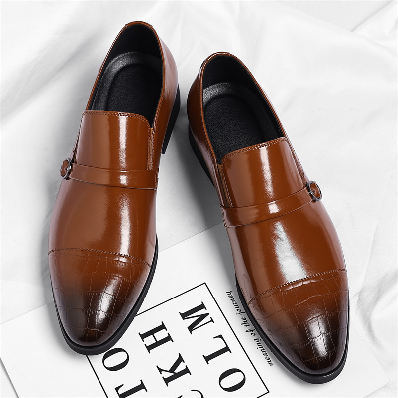 Valento Genuine Leather Slip-On Loafers