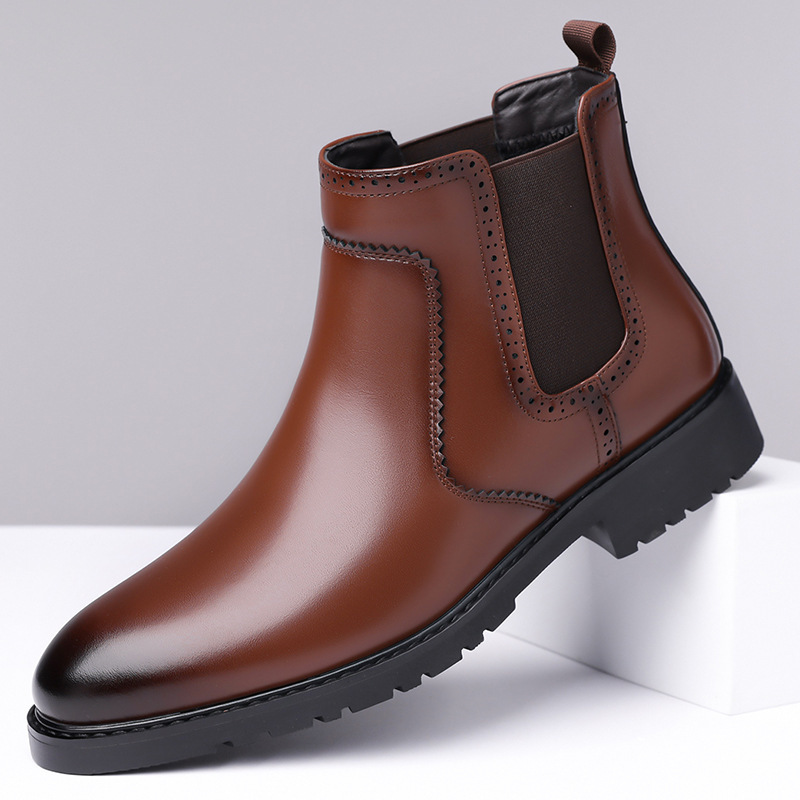 Durham Leather Ankle Boots