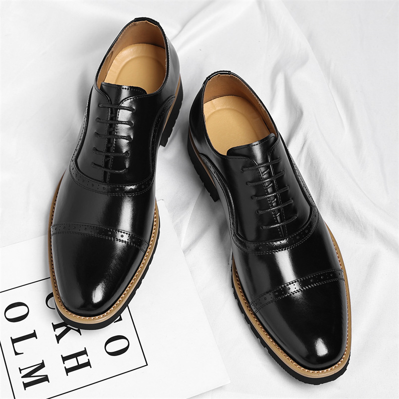 Marco Genuine Leather Dress Shoes