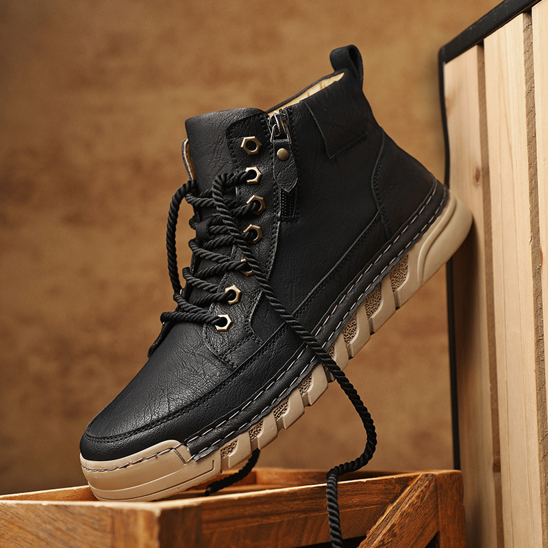 Henley Genuine Leather Footwear