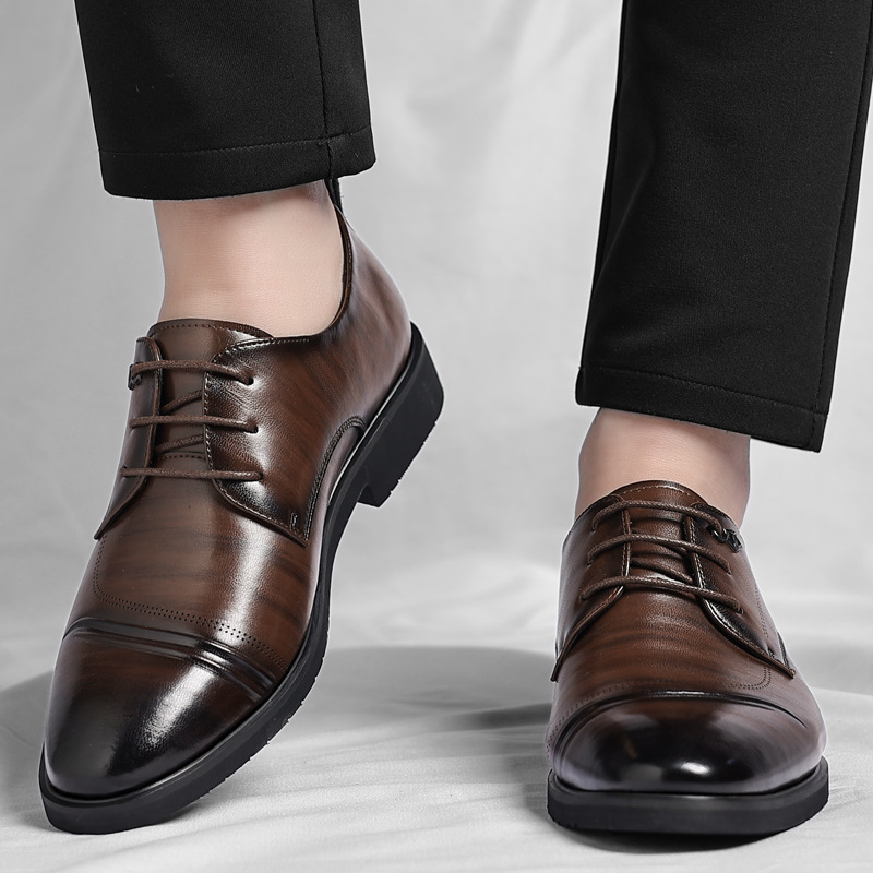 Torino Genuine Leather Dress Shoes