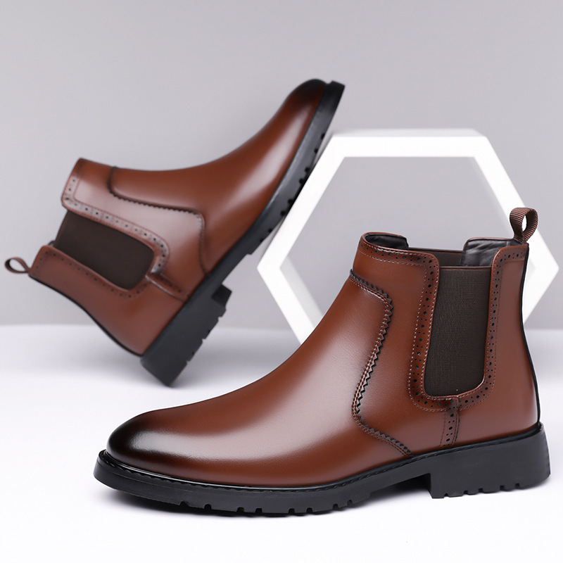 Durham Leather Ankle Boots