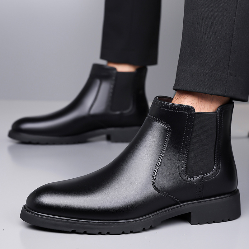 Durham Leather Ankle Boots