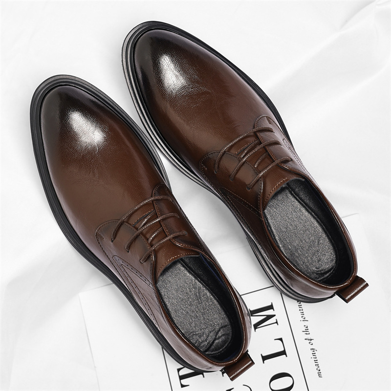 Romano Genuine Leather Oxford Dress Shoes