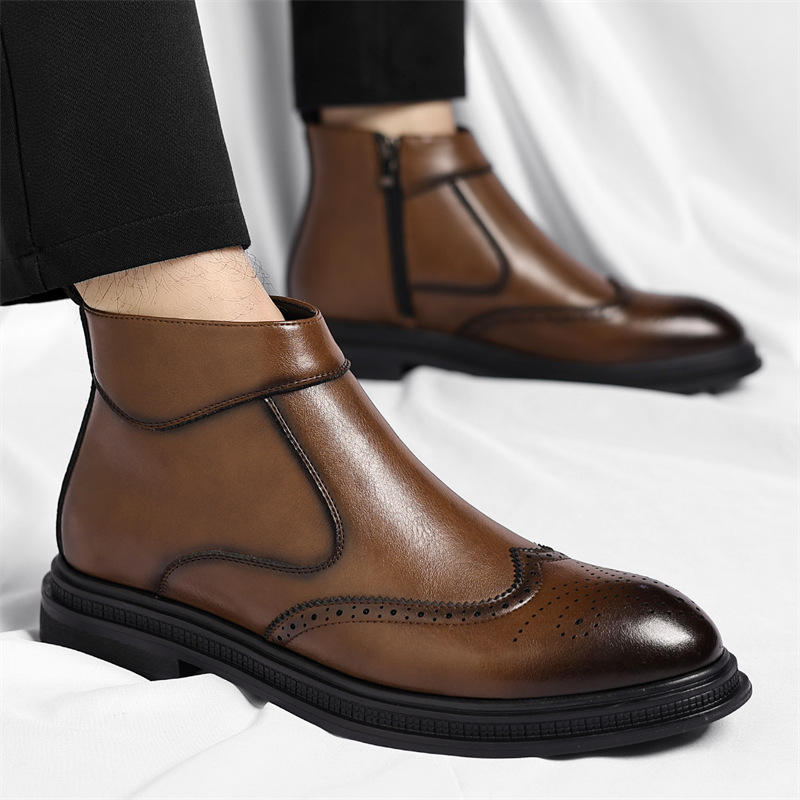 Cristiano Authentic Leather Boots