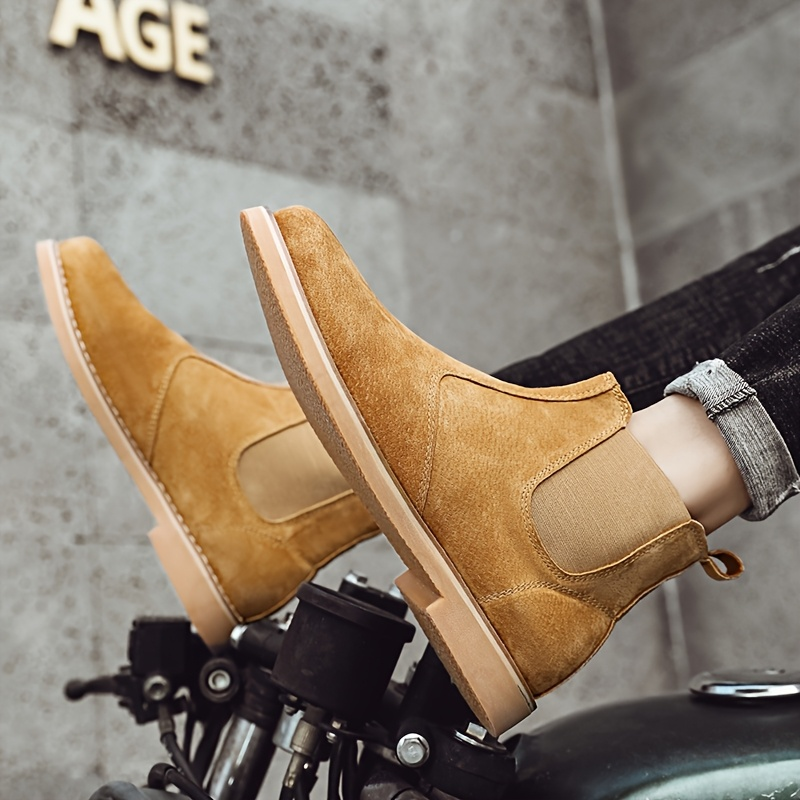 Montaro Suede Chelsea Ankle Boots