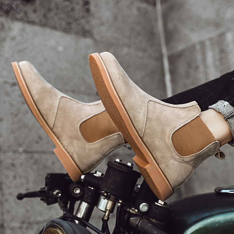 Montaro Suede Chelsea Ankle Boots