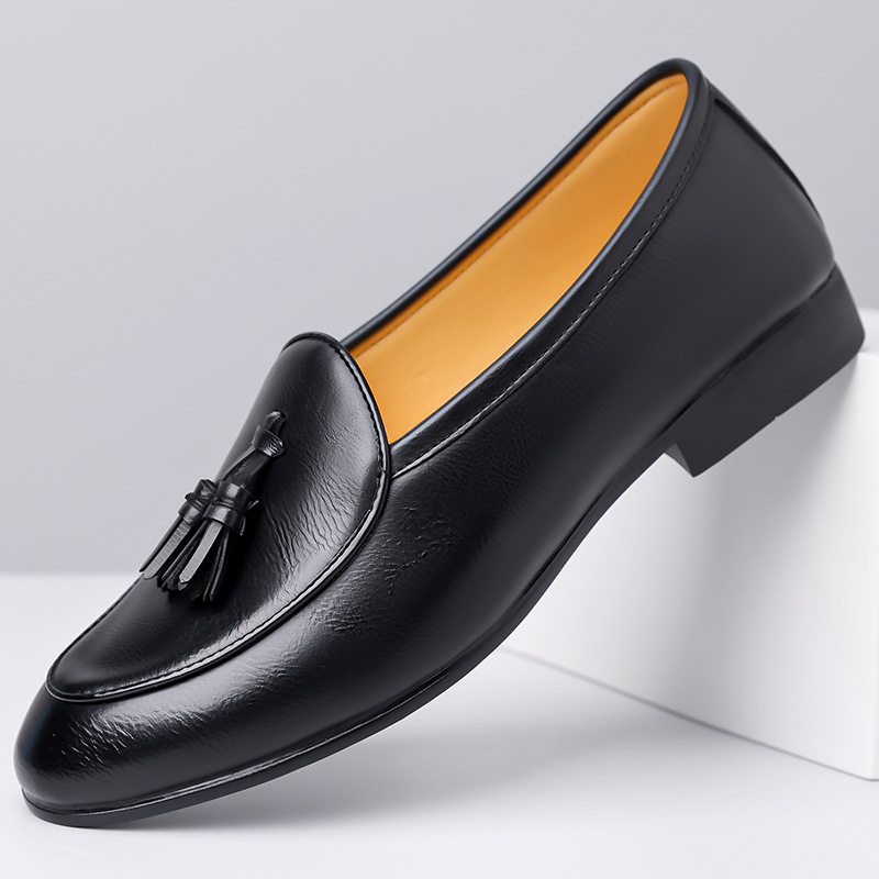 Vittorio Tassel Slip-On Loafers