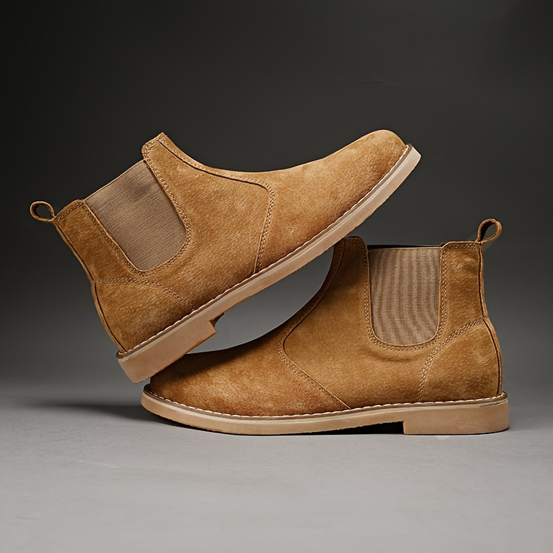 Montaro Suede Chelsea Ankle Boots